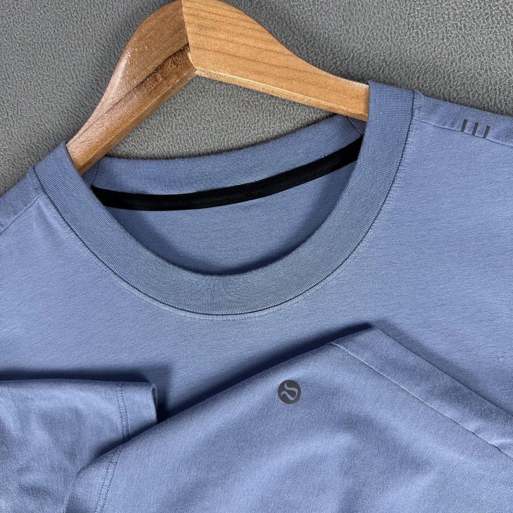 Lululemon Shirt Large Blue The Fundamental Oversized Baggy Lounge Minimalist